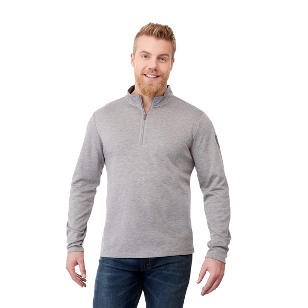 Men's knit quarter-zip top.... from ASI 66887 PCNA / Trimark