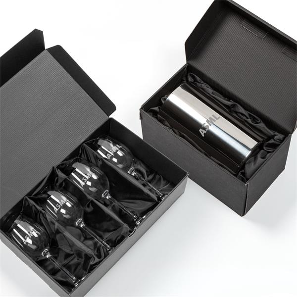 Jacobs Wine Cooler & 2 or 4 Stemless Vale Wine... from ASI 84592 St Regis Group / St Regis Crystal