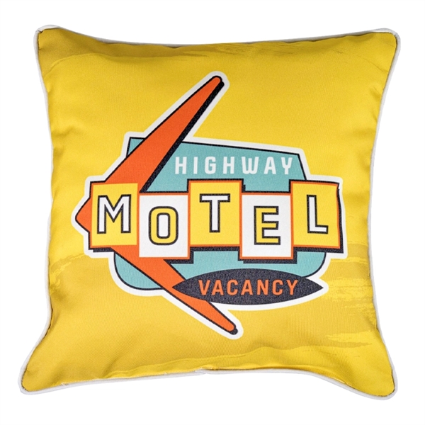 Sublimated Small Throw Pillow - 12" x 12" - Promote Your... from ASI 67557 LimeLight Ent / Limelight USA