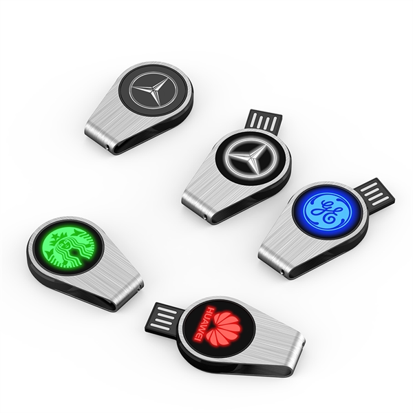 This Kangley Light Up 360 Degree Rotating Acrylic USB is a... from ASI 90154 Sunjoy Group Inc