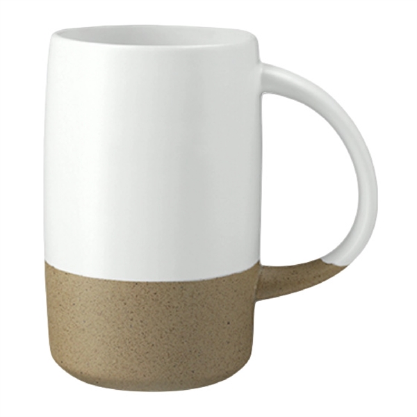 17 oz. Two-tone Vintage Ceramic Mug... from ASI 39820 Opusline (Benmex) / Opus Line