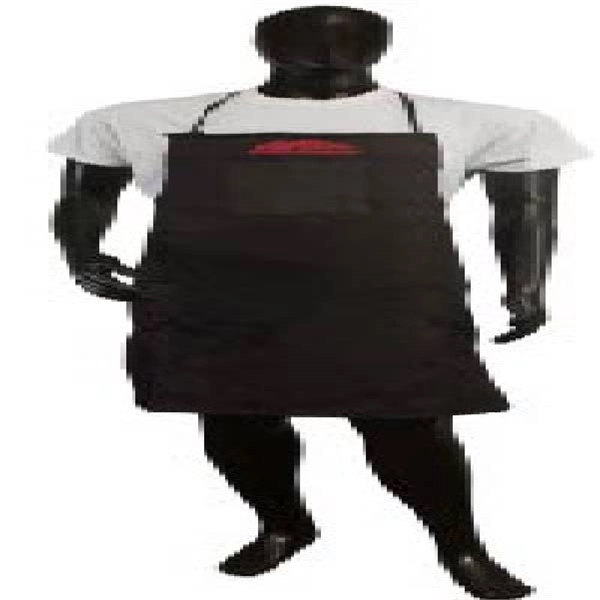 Heavy Duty 14 oz Blue Denim shop apron with denim neck... from ASI 79951 Promosafe