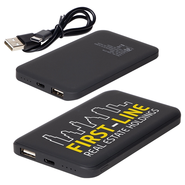 4000mAh Hi-Density Polymer Power Bank... from ASI 36730 Ariel Premium Supply Inc