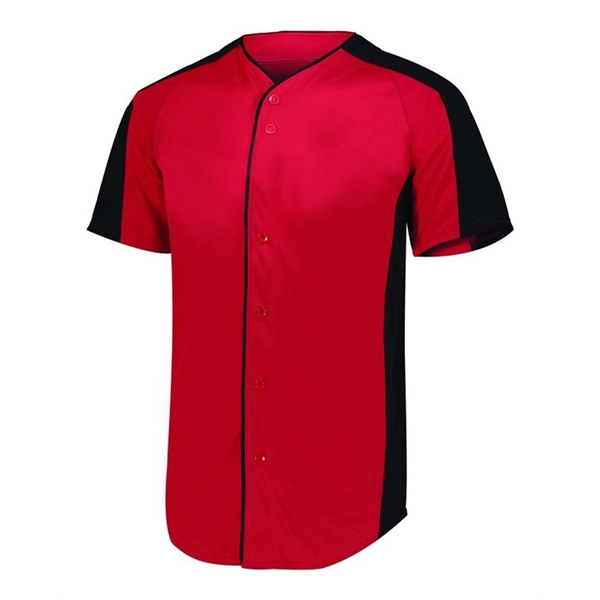 Youth Full Button Baseball Jersey... from ASI 84358 S&S Activewear