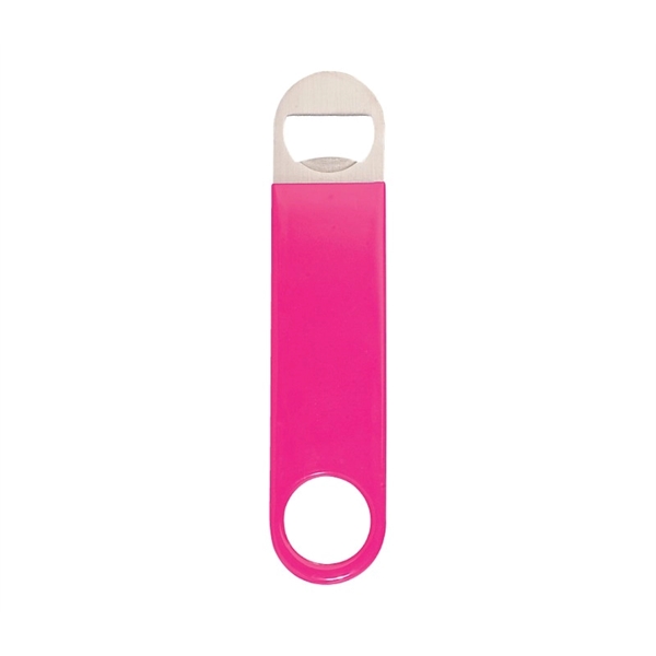 Vinyl coated bottle opener plus free 1 color silkscreen imprint/pad printing... from ASI 37218 Athena Promo (tm)