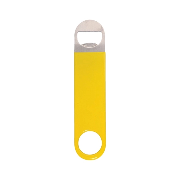 Vinyl coated bottle opener plus free 1 color silkscreen imprint/pad printing... from ASI 37218 Athena Promo (tm)