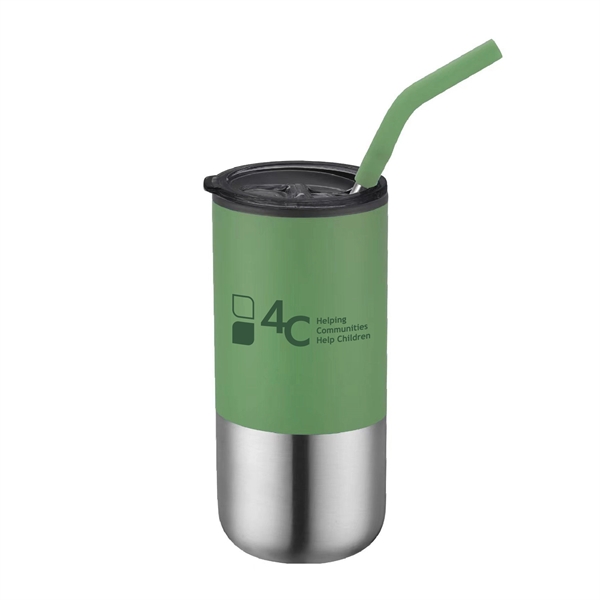 16 oz. Double wall travel tumbler... from ASI 39820 Opusline (Benmex) / Opus Line
