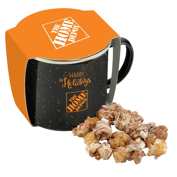 16 oz. speckled camping mug gift set includes hot chocolate peppermint... from ASI 71685 Midnite Snax®