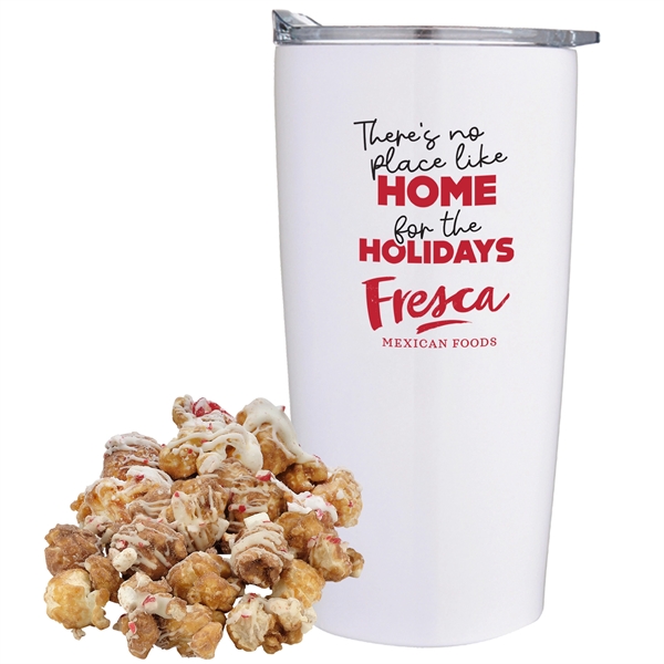 20 oz. straight tumbler with plastic liner gift set includes hot... from ASI 71685 Midnite Snax®