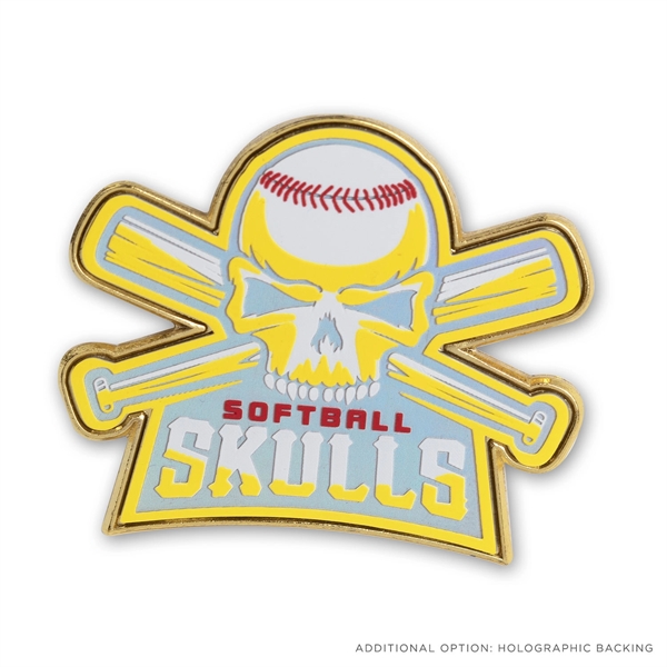 Share your flair with a modern update to the traditional lapel... from ASI 62088 IDProductsource