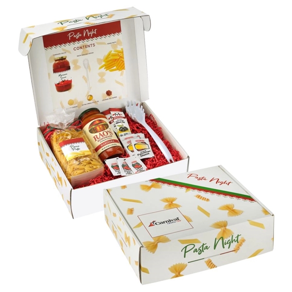 Pasta Night pasta making kit with sauce, pasta, cheese.... from ASI 71685 Midnite Snax®