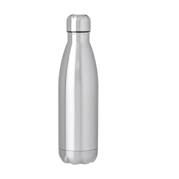 Vacuum insulated stainless steel water bottle, 17 oz. plus 1 color... from ASI 37218 Athena Promo (tm)