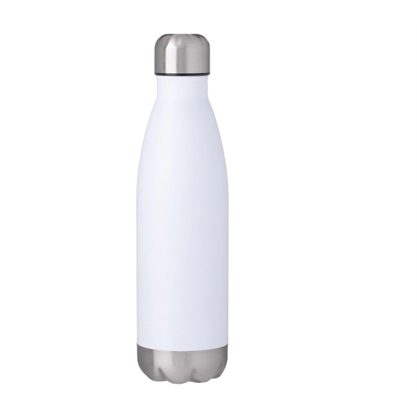 Vacuum insulated stainless steel water bottle, 17 oz. plus 1 color... from ASI 37218 Athena Promo (tm)