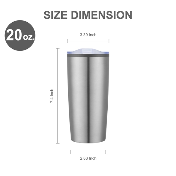 20 oz. Double Wall Tumbler... from ASI 39820 Opusline (Benmex) / Opus Line