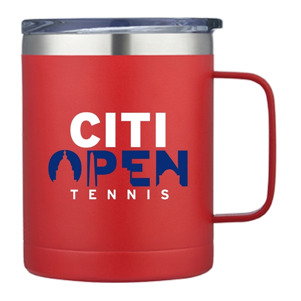 14 oz. Stainless Steel Vacuum Camping Mug... from ASI 39820 Opusline (Benmex) / Opus Line