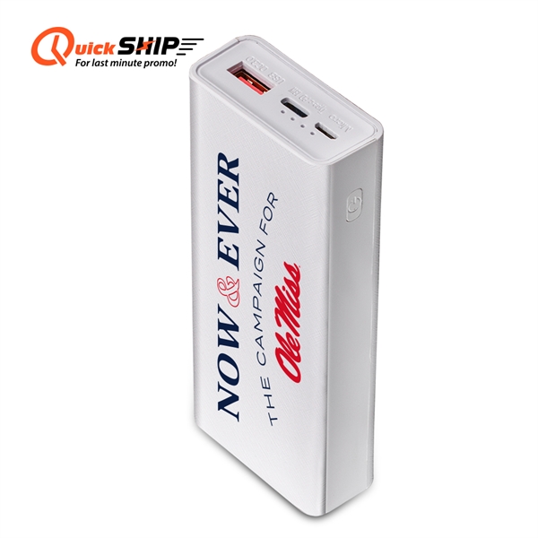 Natchez Premier Power Bank is a compact power bank that quickly... from ASI 90154 Sunjoy Group Inc