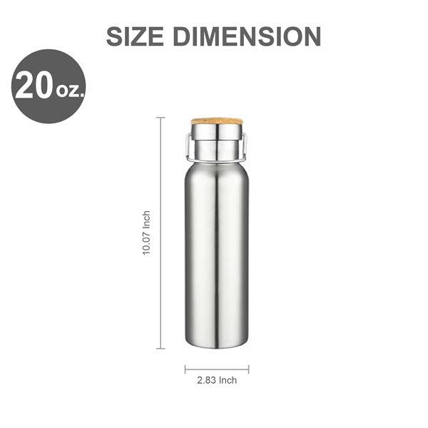 20 oz. Double Wall Stainless Steel Bottle... from ASI 39820 Opusline (Benmex) / Opus Line
