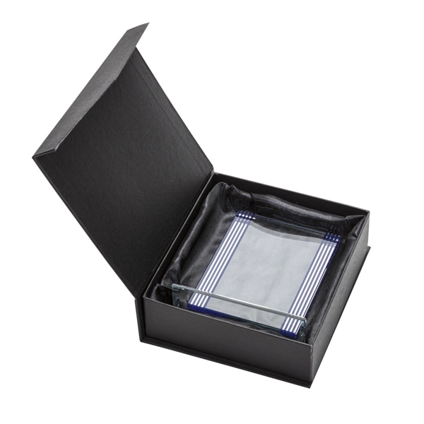 The Brooklyn Starfire Award features beautiful mirrored side panels that are... from ASI 84592 St Regis Group / St Regis