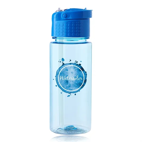 17 oz. transparent water bottle with single wall plastic construction, carry... from ASI 39552 BEL Promo