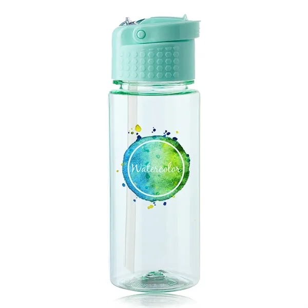 17 oz. transparent water bottle with single wall plastic construction, carry... from ASI 39552 BEL Promo