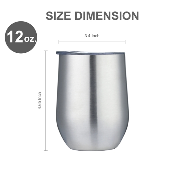 12 oz Double Wall wine cup... from ASI 39820 Opusline (Benmex) / Opus Line