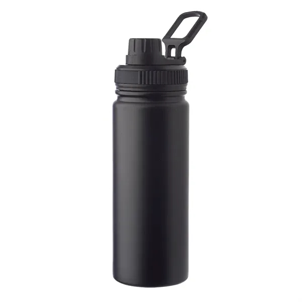 23 oz. stainless steel water bottle with carry loop handle, wide... from ASI 39552 BEL Promo