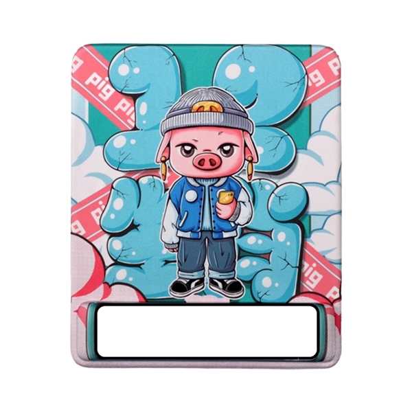 Silicone gel mouse pad with wrist rest plus full color heat... from ASI 37218 Athena Promo (tm)