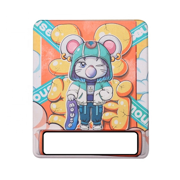 Silicone gel mouse pad with wrist rest plus full color heat... from ASI 37218 Athena Promo (tm)