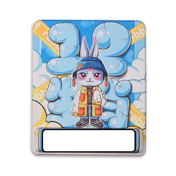 Silicone gel mouse pad with wrist rest plus full color heat... from ASI 37218 Athena Promo (tm)