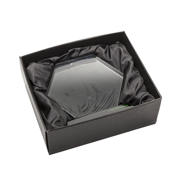 The Ralston Optical Crystal Award on a tall tapered optical base... from ASI 84592 St Regis Group / St Regis