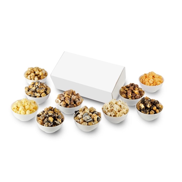 A gift box of 10 bags of assorted flavored popcorn.... from ASI 71685 Midnite Snax®