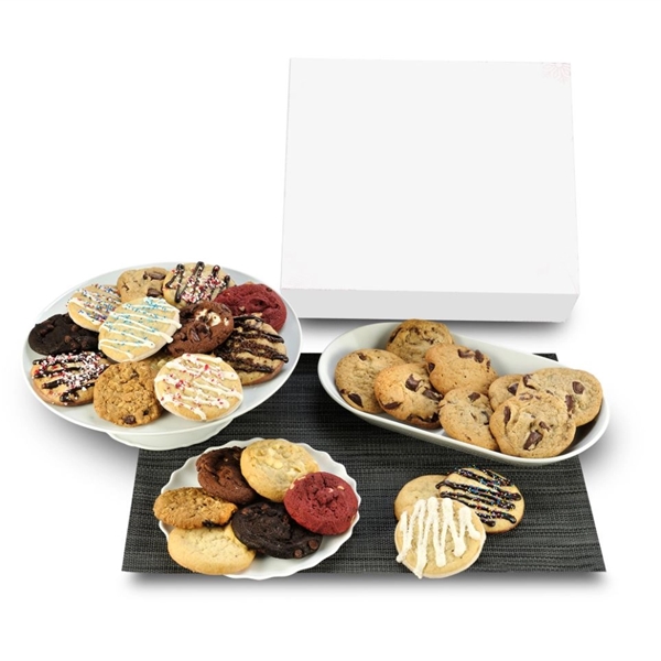 A gift box of 28 assorted cookies.... from ASI 71685 Midnite Snax®