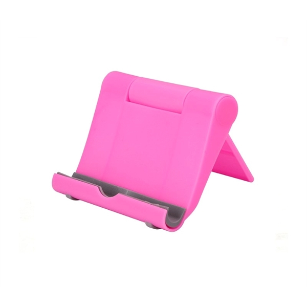 Two-fold plastic phone stand and holder plus 1C1P silkscreen or laser... from ASI 37218 Athena Promo (tm)