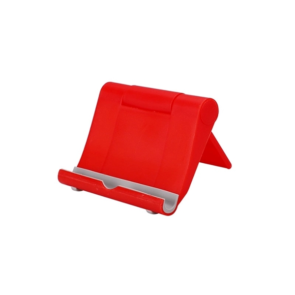 Two-fold plastic phone stand and holder plus 1C1P silkscreen or laser... from ASI 37218 Athena Promo (tm)