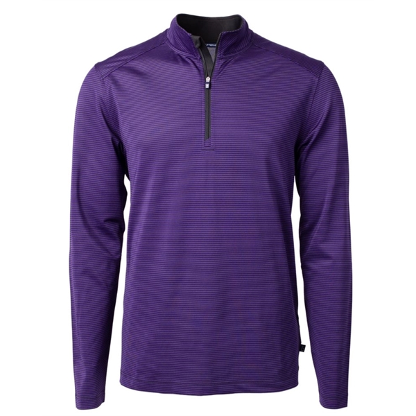 Men's sweatshirt with a quarter zip, UV protection, moisture-wicking performance, and... from ASI 47965 Cutter & Buck