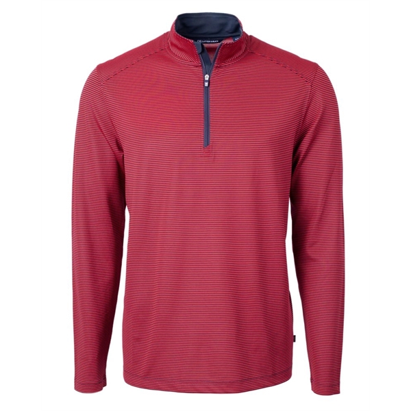 Men's sweatshirt with a quarter zip, UV protection, moisture-wicking performance, and... from ASI 47965 Cutter & Buck