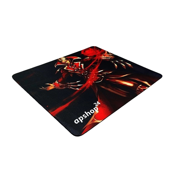 Natural rubber rectangle mouse pad with cloth on top plus full... from ASI 37218 Athena Promo (tm)