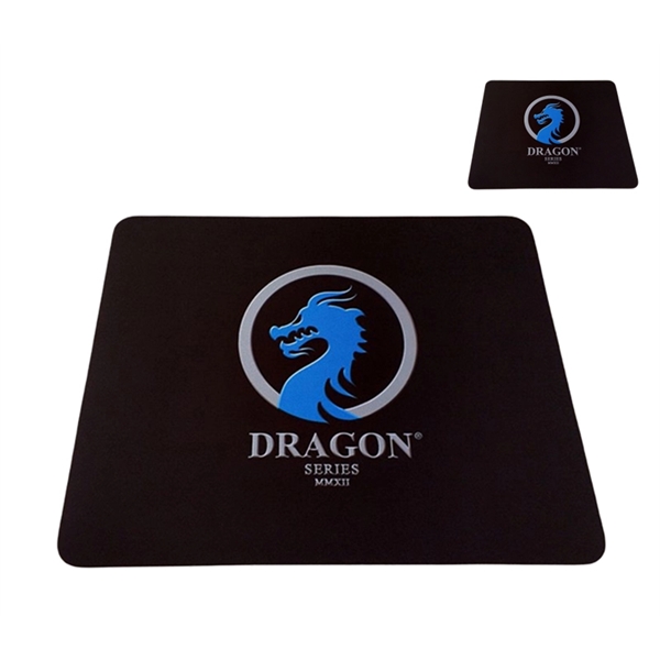Natural rubber rectangle mouse pad with cloth on top plus full... from ASI 37218 Athena Promo (tm)