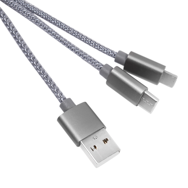 Charging cable with Type C, IOS lightning and Micro USB for... from ASI 90154 Sunjoy Group Inc
