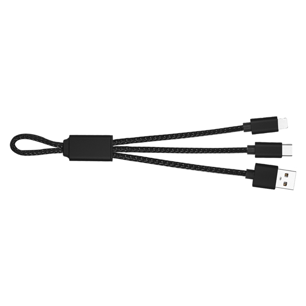 Charging cable with Type C, IOS lightning and Micro USB for... from ASI 90154 Sunjoy Group Inc