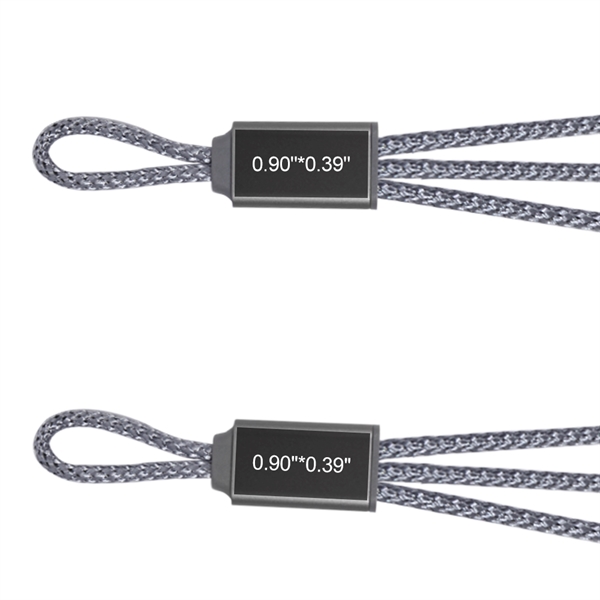 Charging cable with Type C, IOS lightning and Micro USB for... from ASI 90154 Sunjoy Group Inc