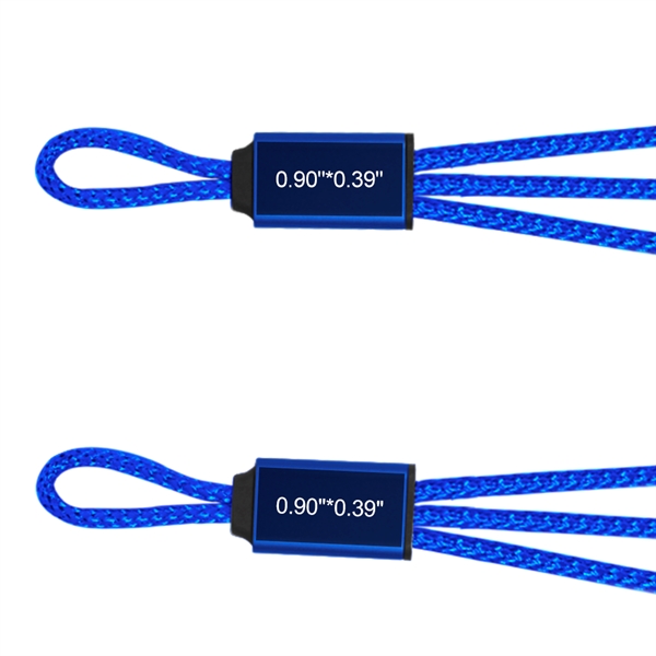 Charging cable with Type C, IOS lightning and Micro USB for... from ASI 90154 Sunjoy Group Inc