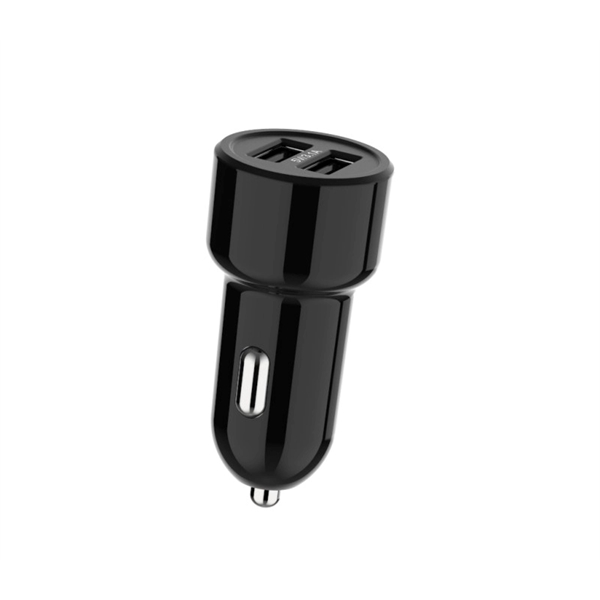 15.5W Dual port USB car charger plus free laser engraving on... from ASI 37218 Athena Promo (tm)