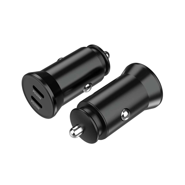 40W Dual port car charger plus free laser engraving on 1... from ASI 37218 Athena Promo (tm)
