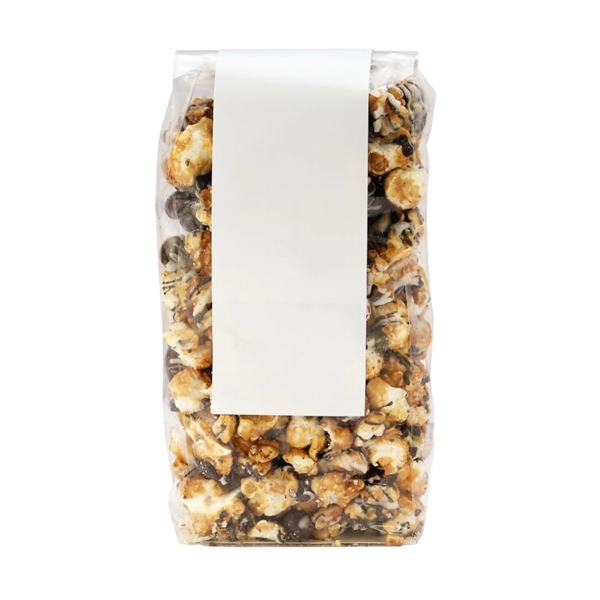 Contemporary popcorn gift bag - caramel latte flavor. Item Size: 3.75"L... from ASI 71685 Midnite Snax®