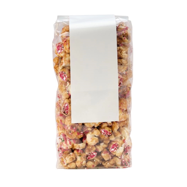 Contemporary popcorn gift bag - Christmas Crunch flavor. Item Size: 3.75"L... from ASI 71685 Midnite Snax®
