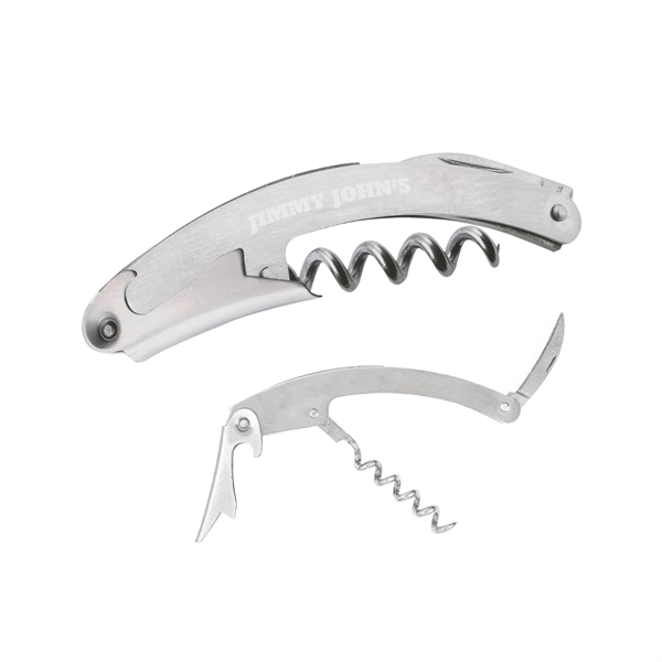 Stainless Steel Wine opener/Corkscrew... from ASI 41511 Brainchild USA Inc