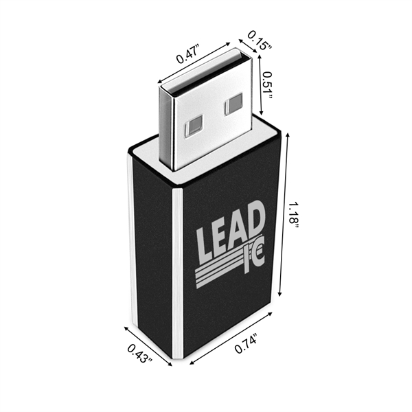 The Cambria Aluminum USB Data Blocker protects your data from accidental... from ASI 90154 Sunjoy Group Inc