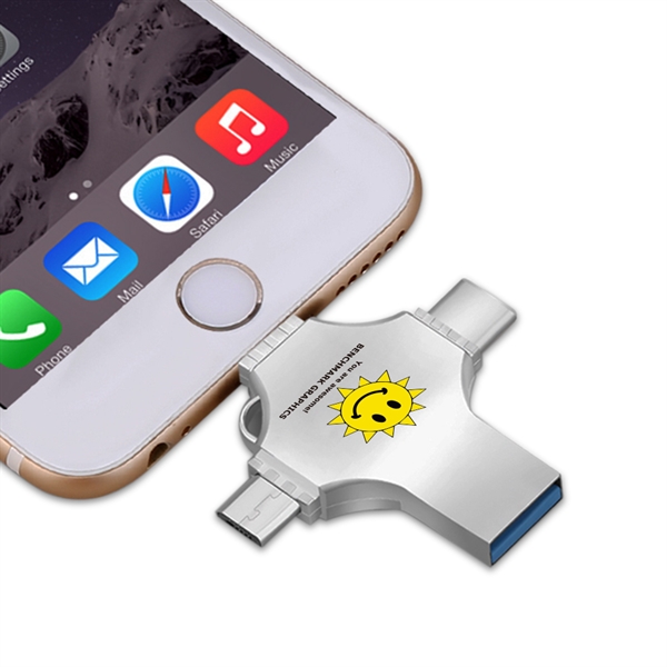 Cicero 3 Way Metal USB is the most functional USB. It... from ASI 90154 Sunjoy Group Inc