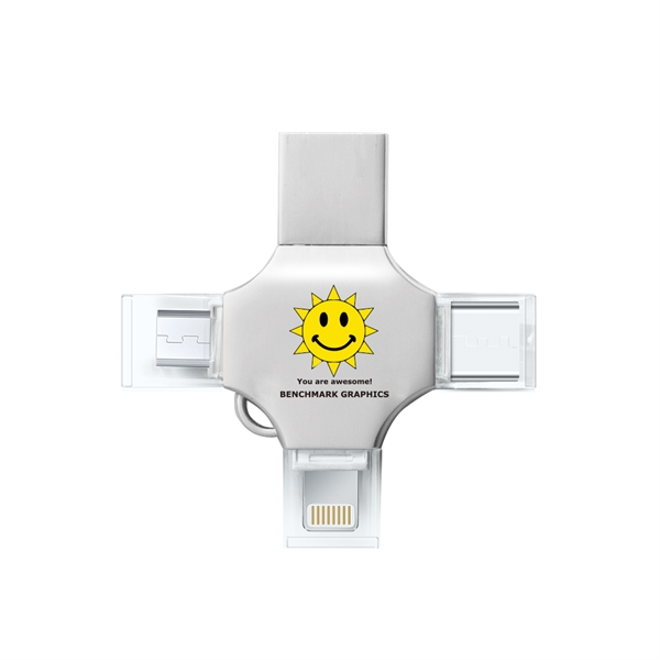 Cicero 3 Way Metal USB is the most functional USB. It... from ASI 90154 Sunjoy Group Inc